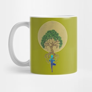 Yoga, connection to the Earth Mug